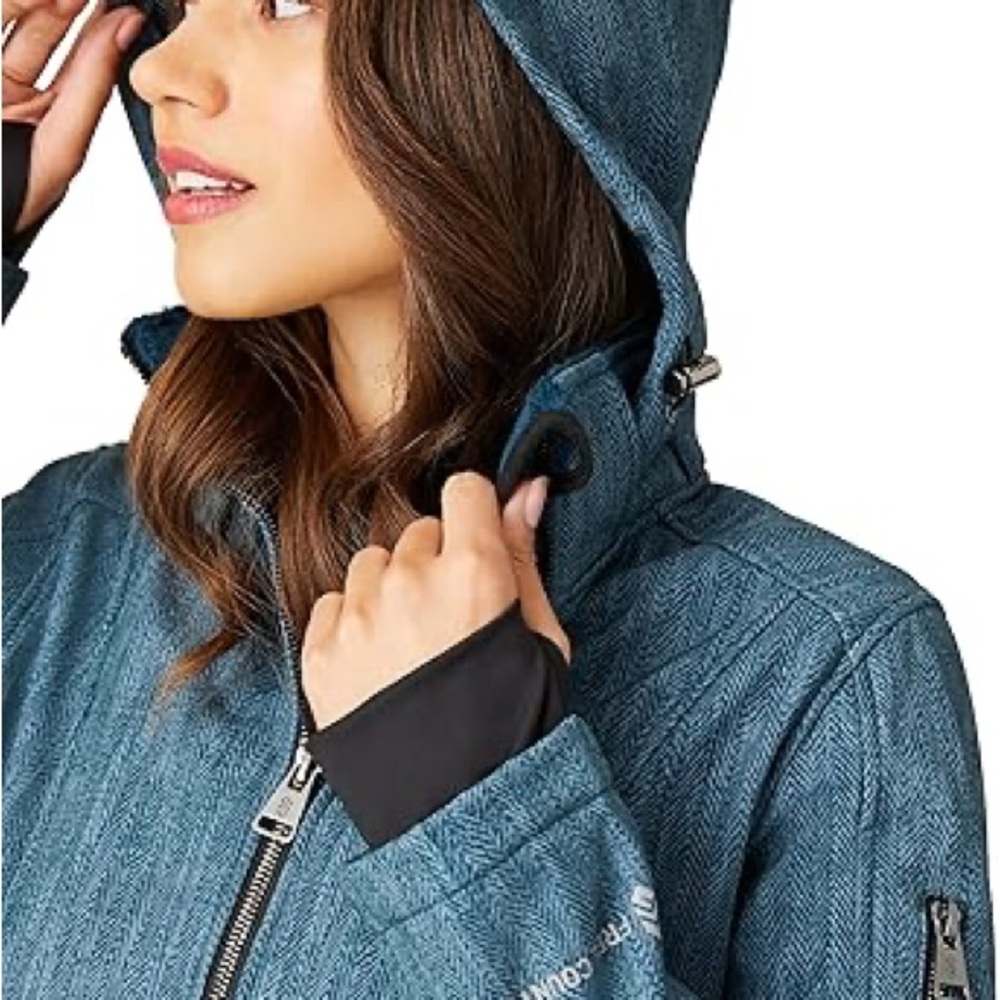 ♥️ Free Country Light Weight Lined Jacket in Teal.
